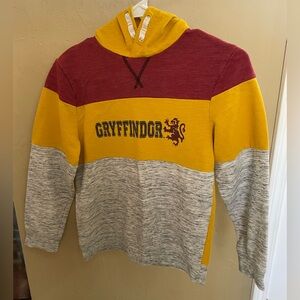 Boys Harry Potter Gryffindor hoodie size Med